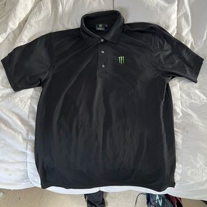 Monster Energy Polo Golf shirt.